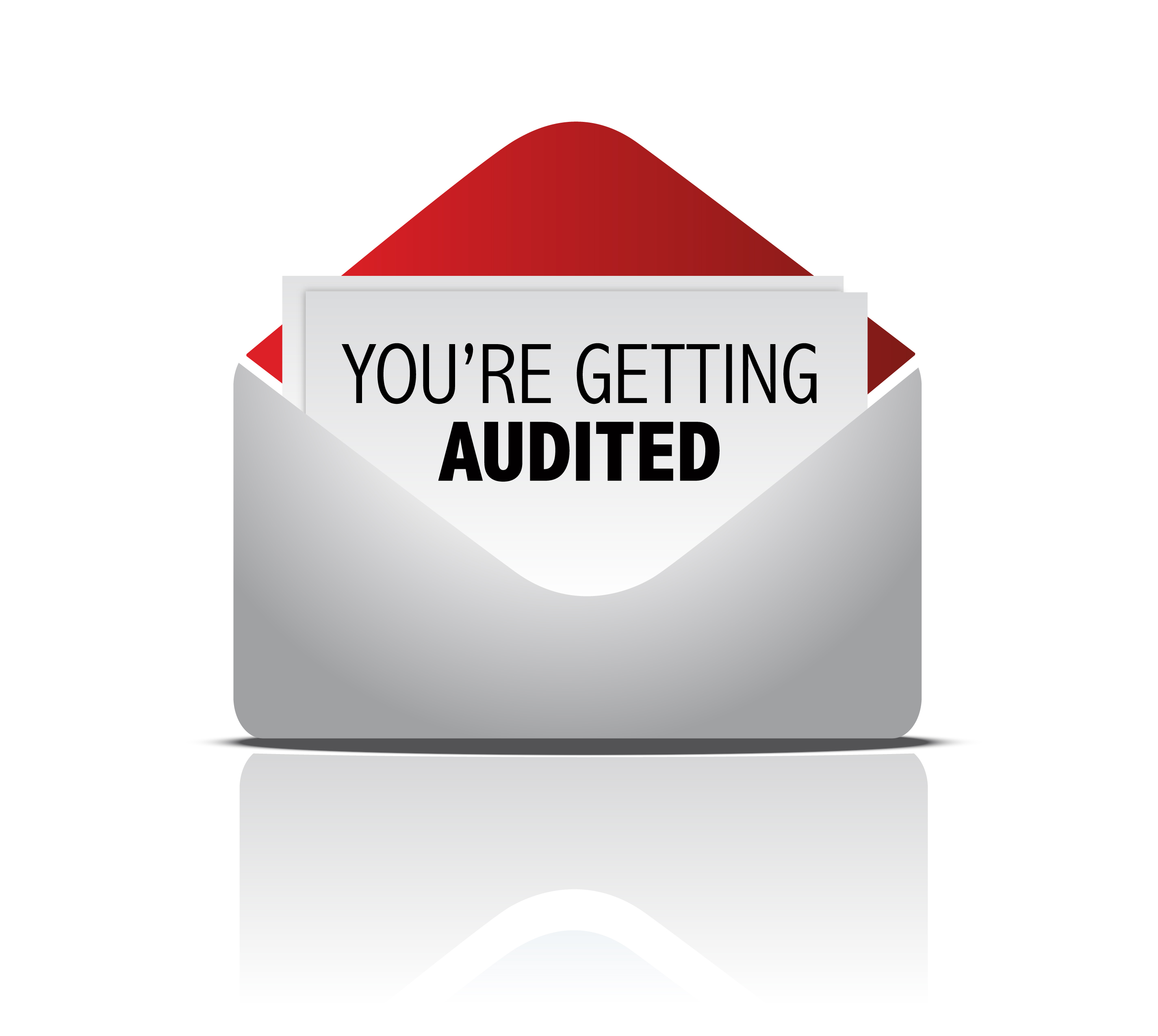 You are getting audited